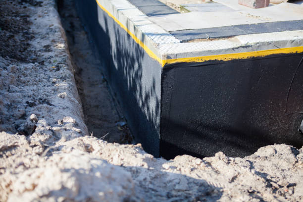 Residential Waterproofing installation at a Waupun, WI home by SJ Waterproofing Pros